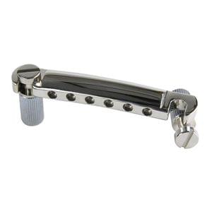 Gibson PTTP015 Nickel Guitar Stop Bar with Studs and Inserts Tailpiece